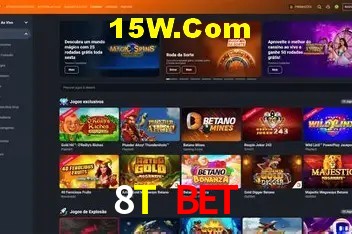Biblioteca de slots populares na 8T Bet
