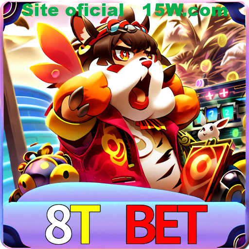 Imagem promocional da 8T Bet mostrando a plataforma e suas vantagens